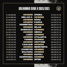 Calendario serie a 2021, tutte le date e le novità. Udinese Calcio 1896 Ready Lega Serie A 2020 21 Serieatim Nonprendereimpegni Dontmakeplans Facebook
