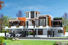 Ultra Modern 4 Bhk Luxurious Home Plan Kerala Home Design And Floor Plans 8000 Houses