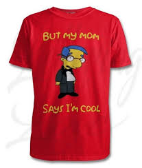 The Simpsons Inspired Milhouse but My Mom Says I'm - Etsy