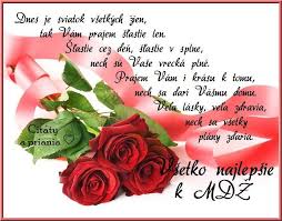 V české republice je svátek od roku 2004 významným dnem. Vsetko Najlepsie K Mdz áƒ¦ Citaty A Priania Facebook