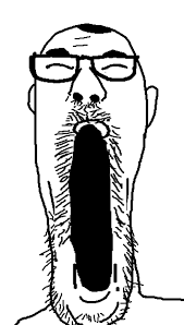 Open Mouth Soy Soy Boy Face Soyjak Know Your Meme