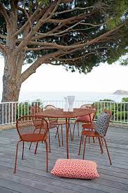 collection lorette fermob mobilier de jardin en metal mobilier jardin mobilier de jardin design meuble jardin
