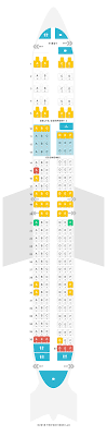 Seat Map Boeing 737 900er 739 Delta Air Lines Find The