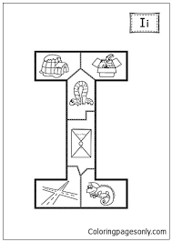 Chess is a game of strategy, probably the most strategic of the board games. The Letter I Puzzle Coloring Pages Alphabet Coloring Pages Coloring Pages For Kids And Adults