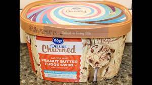 The first one is kroger brand pumpkin pie. Kroger Deluxe Churned Lactose Free Peanut Butter Fudge Swirl Reduced Fat Ice Cream Review Youtube