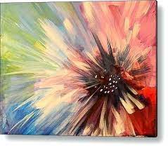 Bring the coastline right to your living room or bedroom. Abstract Acrylic Painting On Canvas Abstract Flower Paintings Abstract Painting Canvas Painting Ideas Acryl Abstract Painting Abstract Flowers Acrylic Abstract