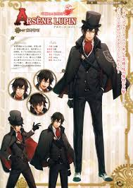 Arsène lupin, gentleman burglar (french: Code Realize Number 01 Arsene Lupin Here Comes The Leader Of The Mafia The Boss Of All Bosses The One Code Realize Character Design Cherry Blossom Images