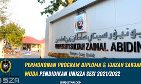 Memiliki skm tahap 3 dalam kod noss yang sama. Permohonan Program Diploma Ijazah Sarjana Muda Pendidikan Unisza Sesi 2021 2022 Edu Bestari