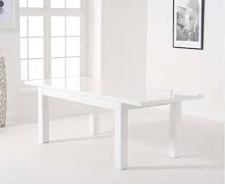 Enjoy free shipping on most stuff, even big stuff. Mark Harris Ava White High Gloss Extending Dining Table Cfs Furniture Uk