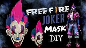 Check out this fantastic collection of joker mask wallpapers, with 31 joker mask background images for your desktop, phone or tablet. How To Make A Joker Mask From Free Fire Diy Youtube