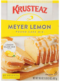 Pound cake recipe using cake mix. Buy Krusteaz Meyer Lemon Pound Cake Mix With Lemon Glaze 16 5 Ounce Pack Of 6 Online In Vietnam B08jh541sr