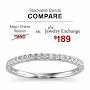 Diamonds for sale Jewelry Exchange Stackable Rings from jewelryexchange.com