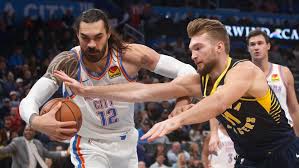 Indiana pacers, oklahoma city thunder, watch nba replay. Pacers Hold On Late In Oklahoma City To Sweep Thunder Season Series In 107 100 Win