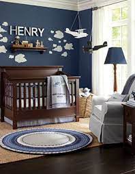 I also knew i wanted to use navy blue with a(n) accent color. 45 Idees Et Conseils Pour Decorer Une Chambre De Bebe Baby Boy Rooms Nursery Inspiration Boy Nursery Inspiration