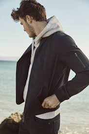 Team A Hoodie Under Your Jacket For Extra Warmth Winter Outfits Men Mens Outfits Bomber Jacket Men
