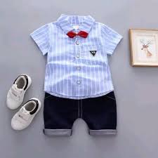 Tentu saja kumpulan tema acara yang menarik memang telah banyak dicari oleh orang di internet. Baju Bayi Import Kemeja Bayi Usia 1 2 3 Tahun Pakaian Pesta Bayi Setelan Balita Lucu Set Kids Laki Laki Fashion Modern Cowok Model Terbaru Biru Setelan Anak Laki Laki Fashion Anak