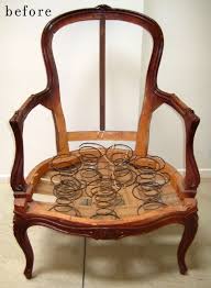 Before After Susie S Chair Nadine S Headboard Reupholster Furniture Upholstered Furniture Furniture Upholstery