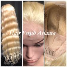 Free part human hair blend lace front full wig long wavy platinum blonde #613a. Platinum Blonde Full Lace Wig Body Wave
