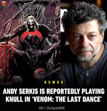 Andy Serkis is reportedly playing...