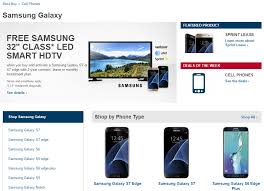 Shop samsung galaxy s iii mini cell phone (unlocked) blue at best buy. Deal Buy A Galaxy S7 Or S7 Edge From Best Buy Get A Free 32 Inch Tv Android Authority