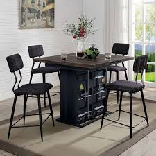 Put simply, counter height stools go with counter height tables and bar height stools go with bar height tables. Esdargo Industrial Counter Height Dining Table