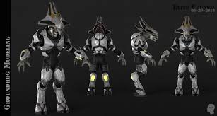 Groundhog Coelitecouncil Final Jpg Halo Drawings Alien Character Character Art