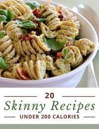 20 Skinny Recipes Under 200 Calories Creamy Pesto Pasta Low Calorie Pasta Clean Eating Menu