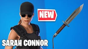 You can buy this outfit in the fortnite item shop. New Sarah Connor Skin Gameplay Resistance Leader Style Fortnite Future War Bundle Combos Youtube
