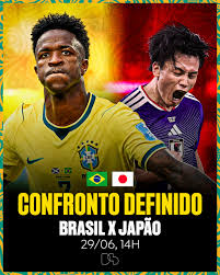 T&Aacute; DEFINIDO! Segunda-feira tem Brasil 🇧🇷 x Jap&atilde;o 🇯🇵 pela segunda fase  da Copa do Mundo!!