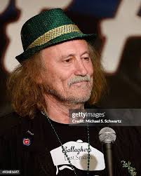 Comedian Gallagher performs with his son Barnaby Gallagher during... News  Photo