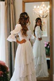 Lara Y Fran Las Margas Lorena San Jose Wedding Dress Sleeves Dream Wedding Dresses Wedding Outfit