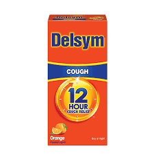 Delsym 12 Hour Orange Cough Syrup Delsym
