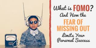 In some cases, avoiding risk means passing up a purchase because we fear putting our. What Is Fomo How To Deal With The Fear Of Missing Out