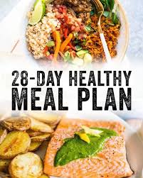 28 Day Healthy Meal Plan A Couple Cooks Healthy Weekly Meal Plan Vegetarian Meal Plan Week Meal Plan