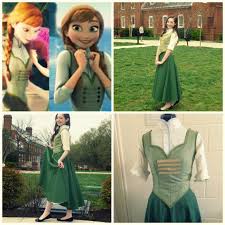 Anna S Dress From The End Of The Movie Disney Princess Dresses Disney Cosplay Halloween Cosplay