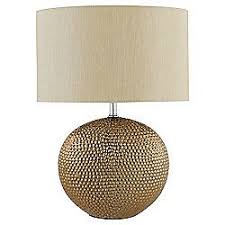 Tesco Metallic Base Table Lamp Bronze Buy Lamps Lamp Soft Furnishings