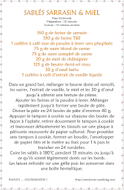 J Ai Sculpte Des Sables Sarrasin Miel Passion Gourmandise