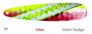 Sister Sludge Silver Streak Spoon Lure Echip Carmel
