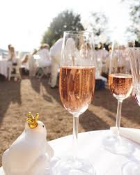 Tables do not need to be white because they will be covered in a table cloth. Strangeness And Charms Impressions Le Diner En Blanc Baden Baden 17