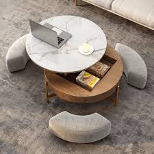 4.5 out of 5 stars. Round Lift Top Coffee Table With Storage 3 Ottoman White Black Lift Top Coffee Table Coffee Table Tempered Glass Table Top