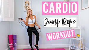How is jump rope for only 5 minutes. At Home Cardio Jump Rope Workout Giveaway Youtube