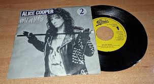 ALICE COOPER Bed of nails 7" SPAIN PROMO SINGLE VINYL UNIQUE COVER ULTRA  RARE