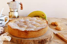 760 g di banane, sbucciate e a fette. Crostata Banane E Amaretti Con Gocce Di Cioccolato 2 Amiche In Cucina