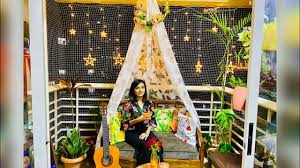 Here, our green favourites can be artistically staged on three. Indian Small Balcony Makeover On A Budget Small Balcony Decor Idea For Party Balcony Decor Youtube