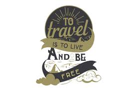 Download To Travel Is To Live And Be Free Svg Cut File By Creative Fabrica Crafts Creative Fabrica PSD Mockup Templates