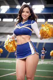Big boob cheerleaders