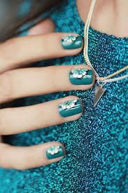 White and black and pink cute nail art. 25 Flower Nail Art Design Ideas Easy Floral Manicures For Spring And Summer