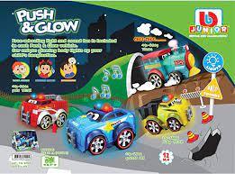 Bburago B16-89005 BB Junior Push & Glow Train : Amazon.co.uk: Toys & Games