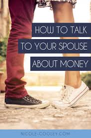 How To Have A Money Conversation With Your Spouse Nicole Cooley Money Management Financial Planning For Couples Money Mindset