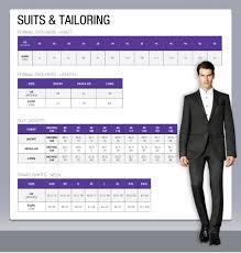 Size Guide For Suits